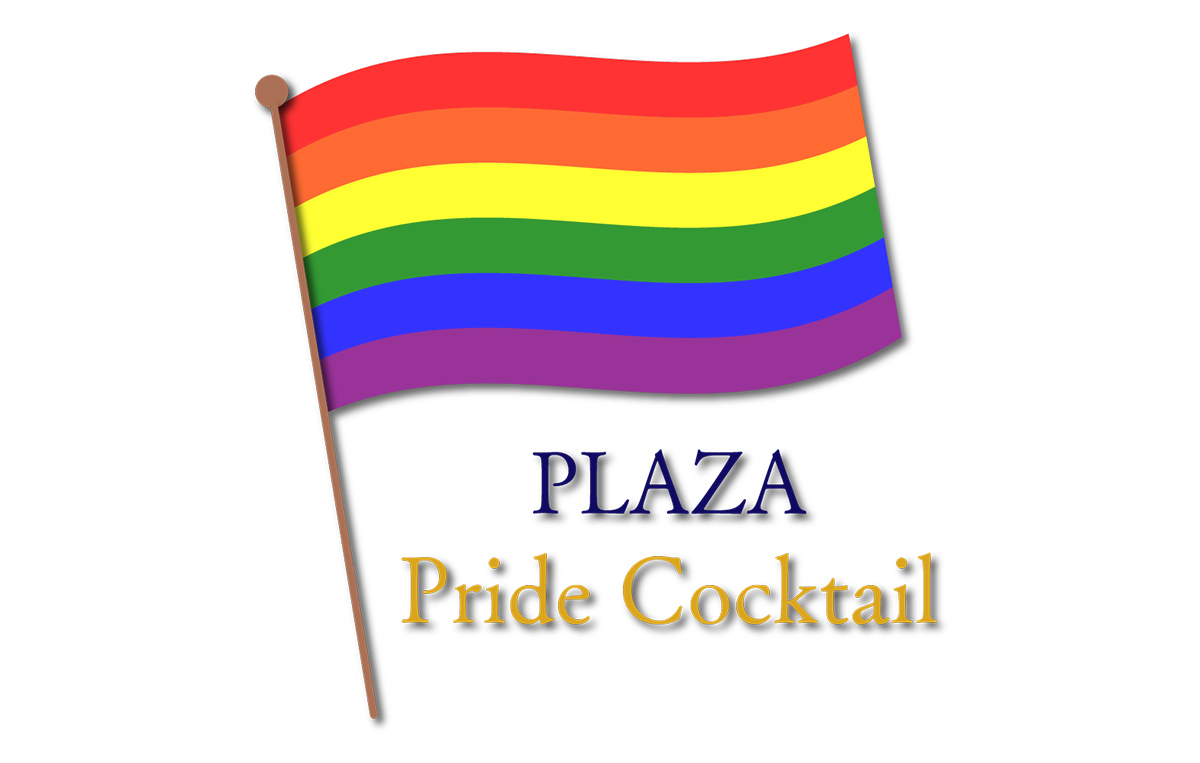 PLAZA pride cocktail