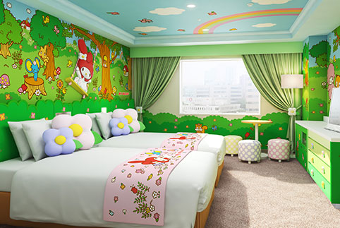 Keio Plaza Hotel Tama Opens My Melody Little Twin Stars Rooms On June 15 19 Sweet Dreams In Our Hello Kitty And Sanrio Character Rooms