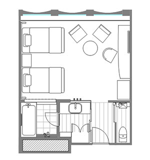 Twin（35.5sqm）