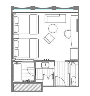 Twin（35.5sqm）